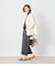 シャークストレッチ ワイドクロップトパンツ