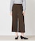 シャークストレッチ ワイドクロップトパンツ
