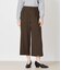 シャークストレッチ ワイドクロップトパンツ