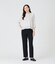 【ウォッシャブル】テーパードパンツ レディース トリアセポリダンボール