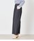 TRシャンブレーツイル タックワイドパンツ