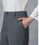 裏起毛ツイル あったかワイドパンツ