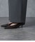 裏起毛ツイル あったかワイドパンツ