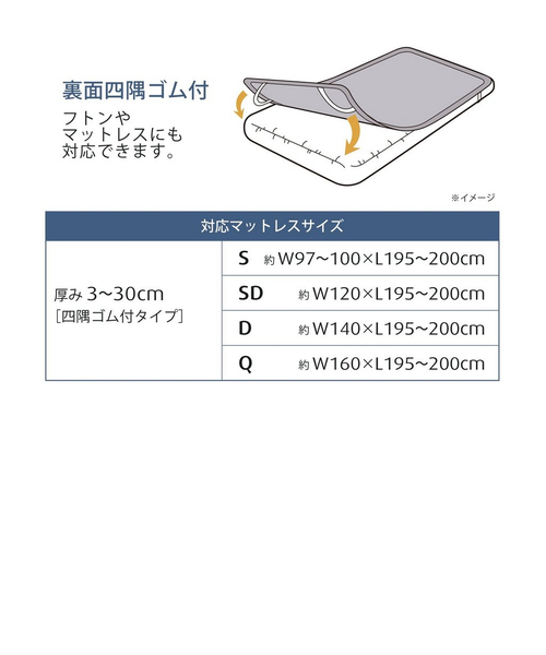 終売クリアランス】アイスブリーズTM エア 敷パッド（Q
