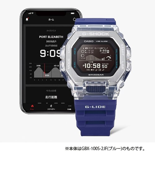 G-SHOCK】G-LIDE GBX-100S-1JF Bluetooth クオーツ｜チックタックの