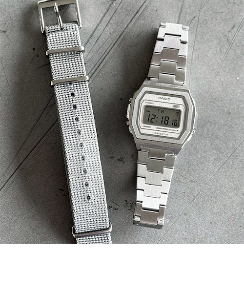 カシオクラシックプレミアムシリーズ　A1000DN-7JRクロスバンド付 CASIO】カシオ クラシック プレミアムシリーズ A1000DN-7JR