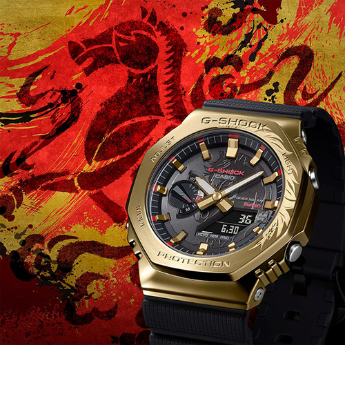 G-SHOCK】 干支シリーズ 2026年「馬」 GBM-2100CX-9AJR アナデジ