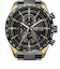 ATTESA アテッサ LIGHT in BLACK エコ・ドライブ電波時計 ダブルダイレクトフライト ACT Line BLACK Titanium Series AT8384-58E 電波ソーラー メンズ