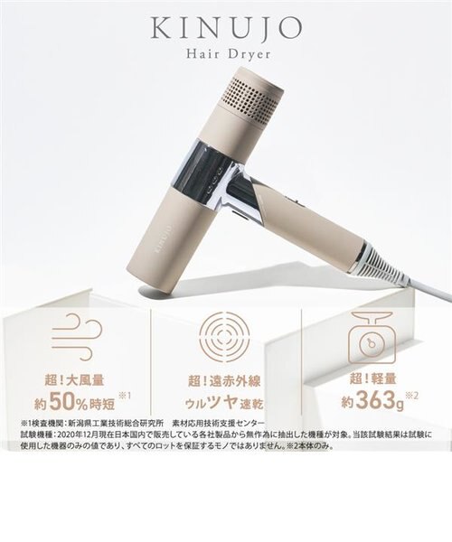 新品未開封　KINUJO PRO ヘアードライヤー　キヌージョ　絹女 新品 KINUJO プロ ヘアドライヤー Pro Hair Dryer キヌージョ 絹