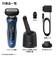 BRAUN/メンズシェーバー シリーズ6　3枚刃 洗浄器付き ブルー/62B7200CC