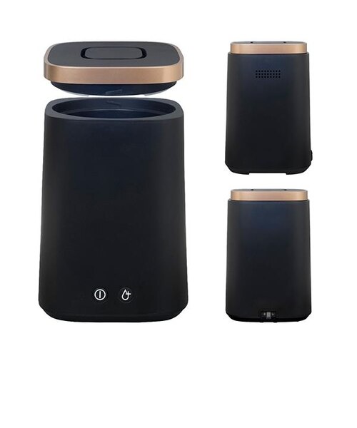 ELSONIC スチーム式加湿器 EY-SHUM02(B) ELSONIC スチーム式加湿器 上部給水/お手入れ楽々/衛生的 EY-SHUM02