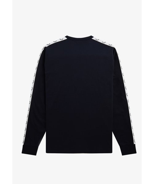 Taped Long Sleeve T-Shirt ロンT Taped Long Sleeve T-Shirt - Navy | Men's T-Shirts | Designer