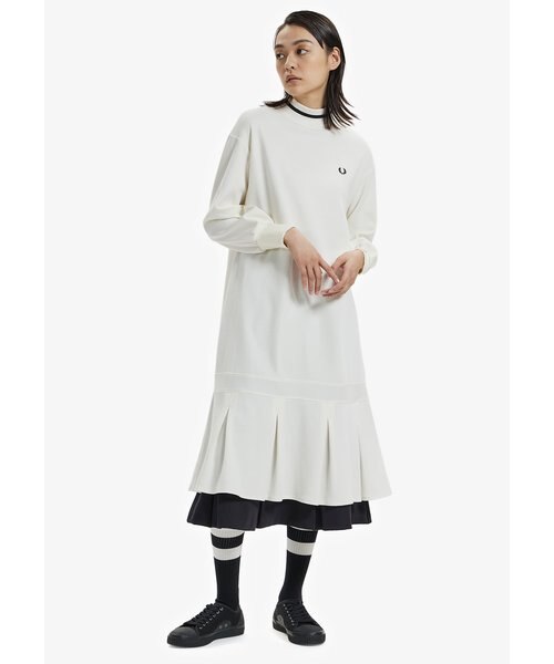 Mock Neck Dress - F8670｜フレッドペリーの通販｜&mall（アンドモール）三井ショッピングパーク公式通販