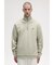 Half Zip Rib Insert Track Top - M5643
