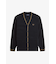 Tipped Pique Texture Cardigan - M2654