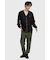 Tipped Pique Texture Cardigan - M2654