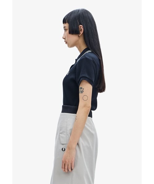 Ribbed Polo Shirt - G5138｜フレッドペリーの通販｜&mall
