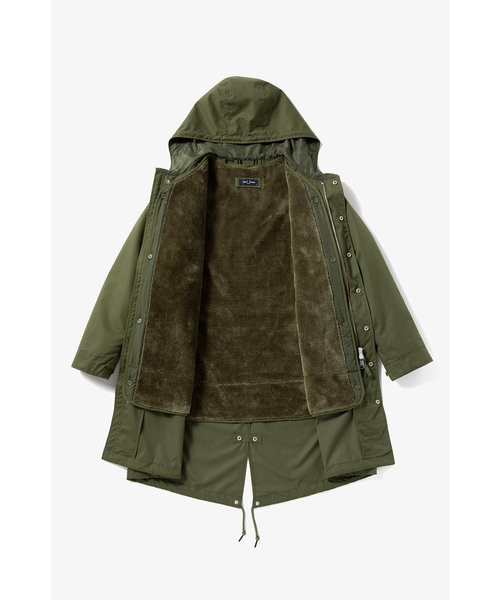 Fur Lined Fishtail Parka - J6525｜フレッドペリーの通販