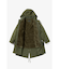 Fur Lined Fishtail Parka - J6525