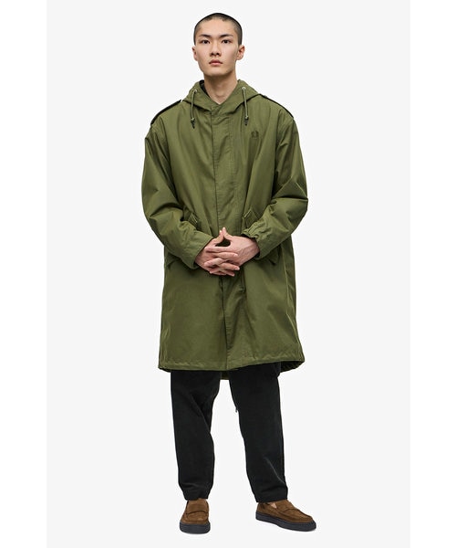 Fur Lined Fishtail Parka - J6525｜フレッドペリーの通販｜&mall