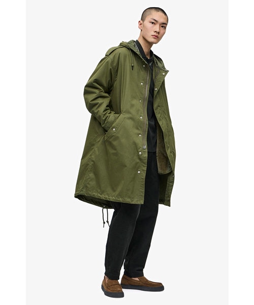 フレッドペリー Fur Lined Fishtail Parka j65041.jpg