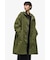 Fur Lined Fishtail Parka - J6525