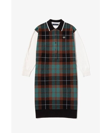 Tartan Jacquard Dress - F8711｜フレッドペリーの通販｜&mall（アンド 
