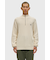 Waffle Stitch Half Zip Jumper - K8557