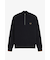 Waffle Stitch Half Zip Jumper - K8557