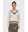 Bold Tipped Cable Knit Jumper - K1102
