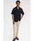 Compress Mesh Revere Collar Shirt - M1745