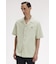 Compress Mesh Revere Collar Shirt - M1745
