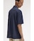 Compress Mesh Revere Collar Shirt - M1745