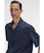 Compress Mesh Revere Collar Shirt - M1745