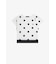 Amy Winehouse Flocked Polka Dot Top - SG3107