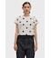 Amy Winehouse Flocked Polka Dot Top - SG3107