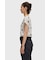 Amy Winehouse Flocked Polka Dot Top - SG3107