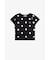 Amy Winehouse Flocked Polka Dot Top - SG3107