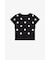 Amy Winehouse Flocked Polka Dot Top - SG3107