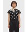 Amy Winehouse Flocked Polka Dot Top - SG3107
