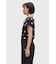 Amy Winehouse Flocked Polka Dot Top - SG3107