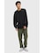Oversized Tipped Sweatshirt - M3497