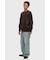 Oversized Tipped Sweatshirt - M3497