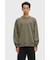 Tipped Crew Neck Sweatshirt - M3495