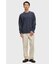 Tipped Crew Neck Sweatshirt - M3495