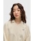 Tipped Open Collar Sweatshirt - G3140