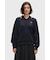 Tipped Open Collar Sweatshirt - G3140
