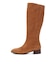 cavacava サバサバ レディース 本革 ルーズロングブーツ 7420033 ライトブラウン