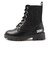 【SALE】【17cm～21cm】DKNY ダナキャランニューヨーク レースアップブーツ STASSI MENIA DKN929 ブラック