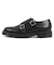SOLOVAIR ソロヴェアー DOUBLE BUCKLE MONK SHOE ダブル バックル モンクシュー S0-157 ブラックハイシャイン